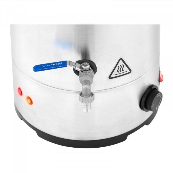 Kocioł warzelny - 30 l - 700/1800/2500 W - 30-110°C - stal nierdzewna ROYAL CATERING 10011965 RCBM-30C