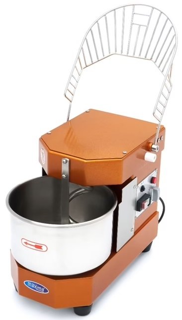 Spirala Mikser / Mieszarka Ciasta - 8L - 4,5 kg Ciasta - Złoty MAXIMA 09361011 8720783959976