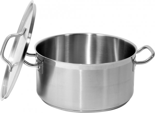 GARNEK NISKI Z POKRYWKĄ SS  32x16CM YATO YG-00043 YG-00043