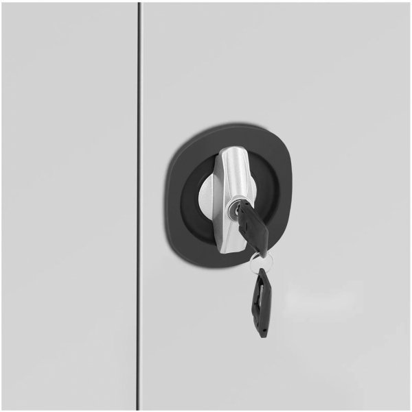 Szafa metalowa - 180 cm - 4 półki - szara Fromm Starck STAR_MCAB_29 10260233 4062859010162