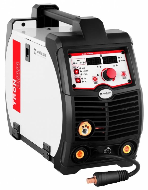 Spawarka wielofunkcyjna - cyfrowa - TIG - MIG/MAG - MMA - 200 A Stamos 10020229 TRON 200