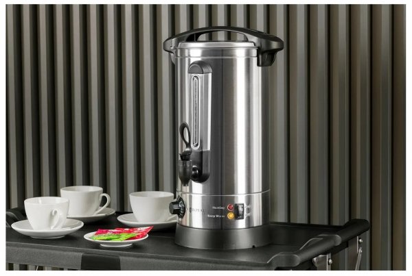Warnik do wody - 8,7 l - 1500 W - stal nierdzewna - dwuściankowy ROYAL CATERING 10011699 RC-WBDW9