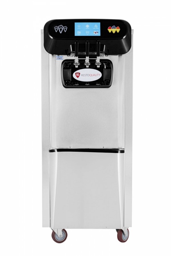 Maszyna do lodów włoskich | automat do lodów soft | 2 smaki + mix | wolnostojąca | 2x7,2 l