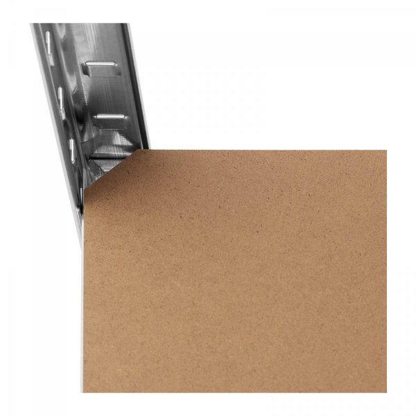 Regał magazynowy - 90 x 60 x 180 cm - 5 x 175 kg - szary MSW 10061989 MSW-STSH-36