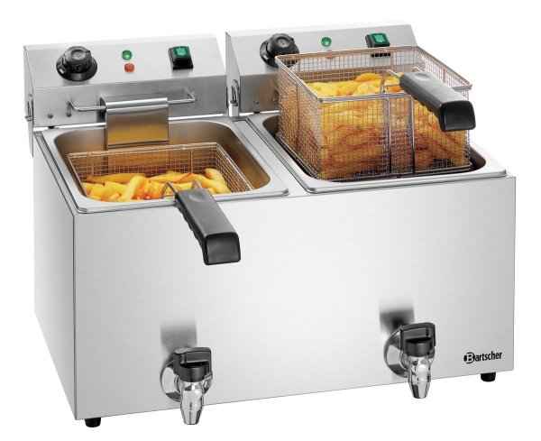 FRYTOWNICA &quot;SNACK IV&quot; PLUS 2X5,5L BARTSCHER A162824E A162824E