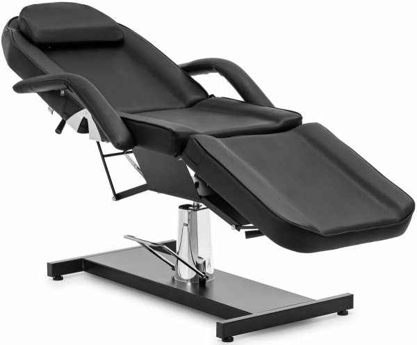 Fotel kosmetyczny - 200 kg - czarny - bardzo miękki PHYSA PHYSA CAPUA BLACK 10040746 4062859235664