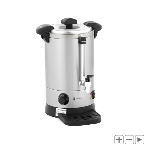 Warnik do wody - 19.7 l - 2500 W - ociekacz - srebrny ROYAL CATERING 10012455 RC-WBDW21
