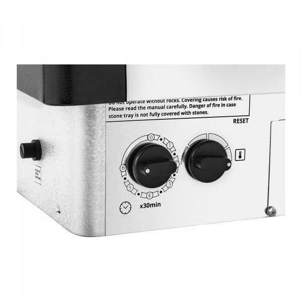 Piec do sauny - elektryczny - 8 kW - pokrętła UNIPRODO 10250218 UNI_SAUNA_S8.0KW