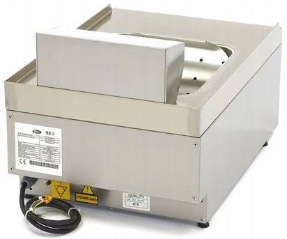 Gastronomiczna płyta grzejna elektryczna W400xD600xH370 mm MAXIMA 09391670 8719632123347