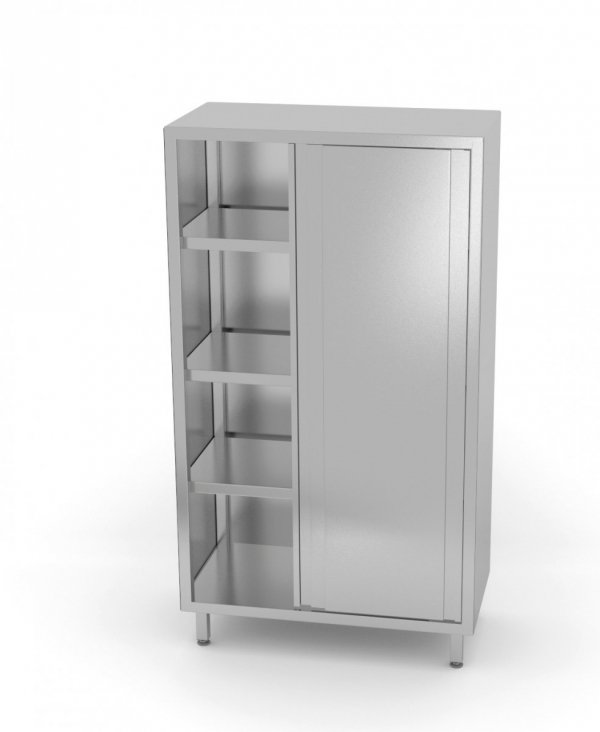 Szafa magazynowa z drzwiami suwanymi 900 x 600 x 2000 mm POLGAST 301096-2 301096-2