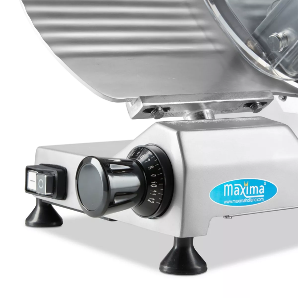 Krajalnica do mięsa ostrze Ø25cm 150W 1-12mm Maxima 09300495