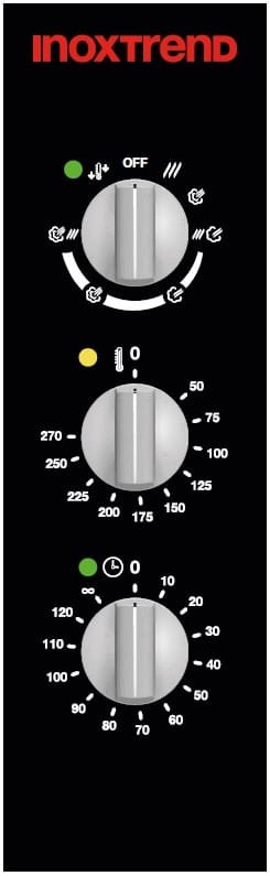 Piec konwekcyjno-parowy  gazowy | 7xGN1/1 | Inoxtrend CDA-107G