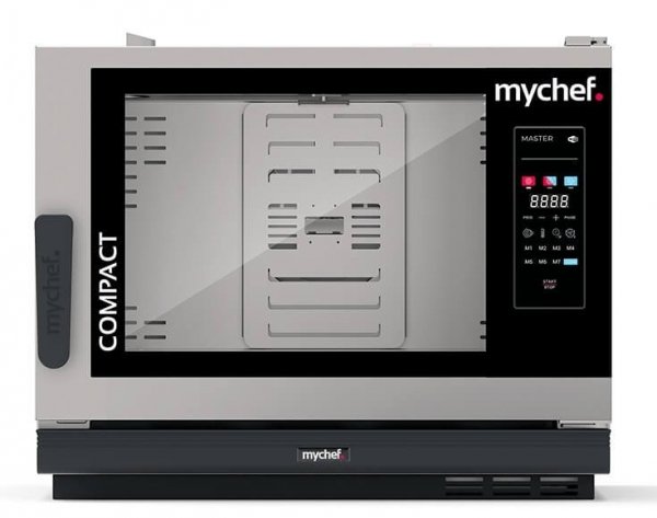 PIEC KONWEKCYJNO-PAROWY ELEKTRYCZNY | AUTOMATYCZNY SYSTEM MYJĄCY | 6XGN1/1 | 7,3 KW | 400 V | MYCHEF COOK MASTER COMPACT 061TE
