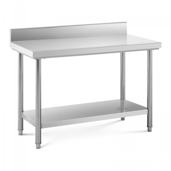 Stół roboczy ze stali nierdzewnej - 120 x 60 cm ROYAL CATERING 10012436 RC-WT12060BSS
