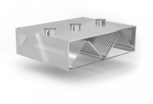 Okap centralny kompensacyjno-indukcyjny POL-780-KI POLGAST POL-780-KI 2100x2200