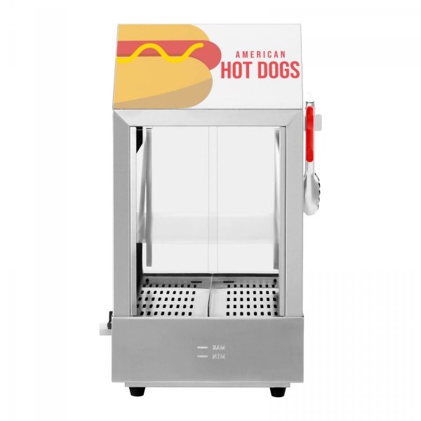 Podgrzewacz do hot dogów - 100 parówek / 25 bułek Royal Catering 10011586 RCHW 1000H