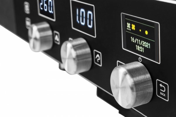 Piec konwekcyjno-parowy ICET051E | 5x GN 1/1 | 5x 600x400 | Alphatech by Lainox  | sterowanie elektroniczne
