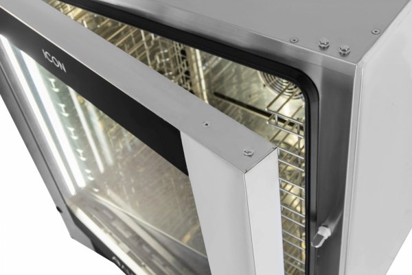 Piec konwekcyjno-parowy ICEM071E | 7x GN 1/1 | 7x 600x400 | Alphatech by Lainox  | sterowanie manualne