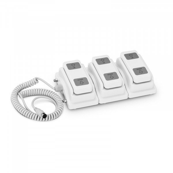 Włącznik nożny - 3 przełączniki PHYSA 10040486 PHY-FP-7