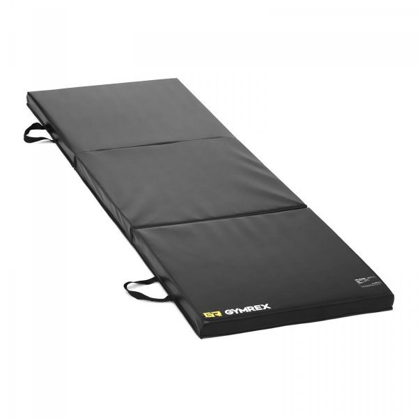 SKŁADANA MATA GIMNASTYCZNA 180X60X5CM GYMREX 10230083 GR-FM 18
