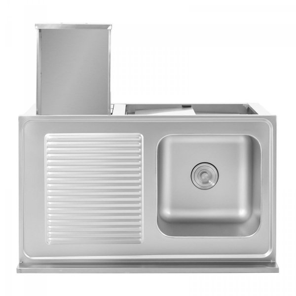 Szafka ze zlewem - 1 komora 400 x 400 x 300 mm ROYAL CATERING 10012144 RC-IKS10
