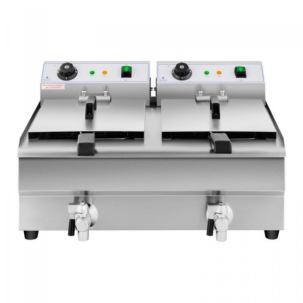 Frytownica - 2 x 13 litrów - 2 x 3200 W ROYAL CATERING 10011145 RCEF 13DB