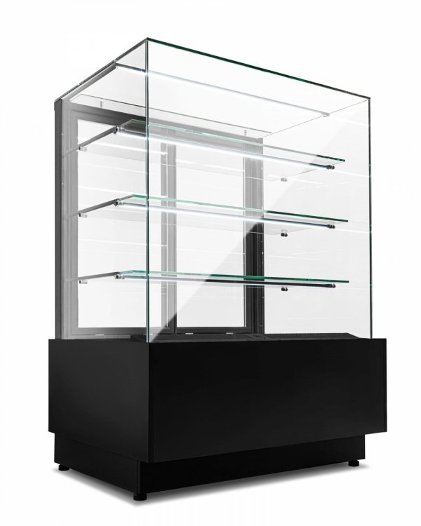 Witryna cukiernicza neutralna Dolce Visione Neutro 1300 | 1300x690x1300 mm