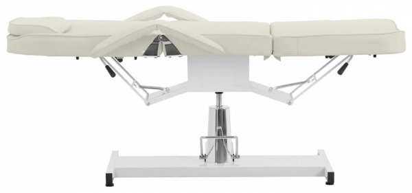 Fotel kosmetyczny - 180 x 58 x 66 - 76 cm - 200 kg - kremowy Physa 10040861 PHYSA CAPUA CREAM