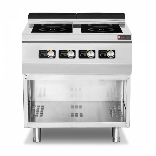 Kuchnia indukcyjna | 4-palnikowa | 14 kW | 400V | podstawa otwarta | linia 900 | RQ.PLS.9IND020