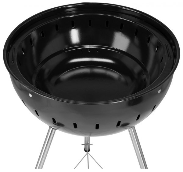 GRILL WĘGLOWY OKRĄGŁY 54CM CZARNY YATO YG-20300