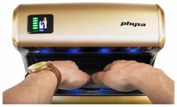 Kieszeniowa suszarka do rąk Bari Gold PHYSA 10040150 Bari Gold