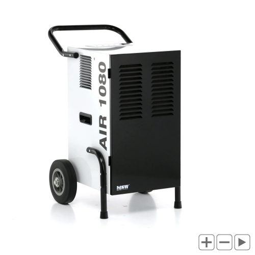 Osuszacz powietrza - przemysłowy - 50 l/24 h - 80 m² MSW 10061046 MSW-DEH1080C