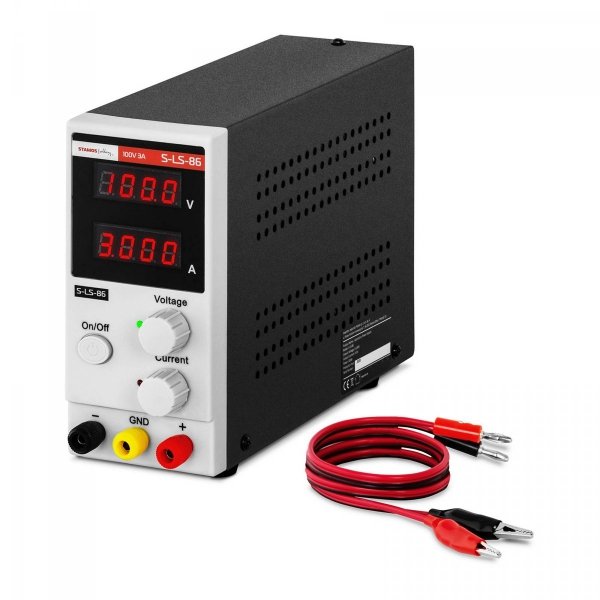 Zasilacz laboratoryjny - 0-100 V - 0-3 A - 300 W STAMOS 10021177 S-LS-86 