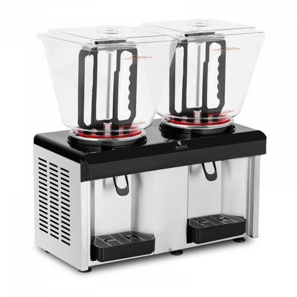 Dyspenser do napojów - 2 x 25 l - Royal Catering - system chłodzenia ROYAL CATERING 10012341 RC-JDP02