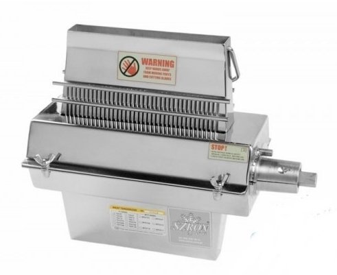 ZESTAW WILKA DO MIĘSA 250KG/H I PRZYSTAWKA DO WILKA DO 400 KOTLETÓW/H INVEST HORECA TC-22 TS737