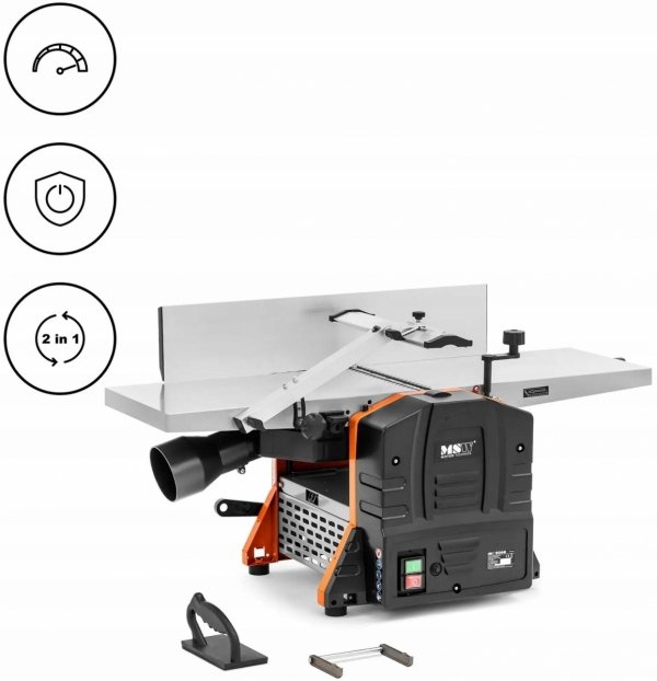 Strugarko-grubościówka 2w1 1500W MSW MSW-WOBD-1500L 10062509 4062859226181