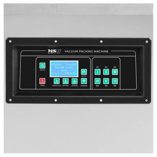 Pakowarka próżniowa - 900 W - 40 cm - stal nierdzewna MSE 10062470 MSW-IVPM-9850
