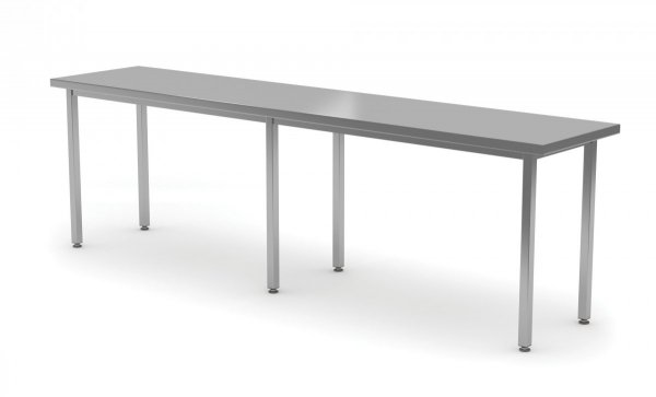 Stół centralny bez półki 2500 x 800 x 850 mm POLGAST 110258-6 110258-6
