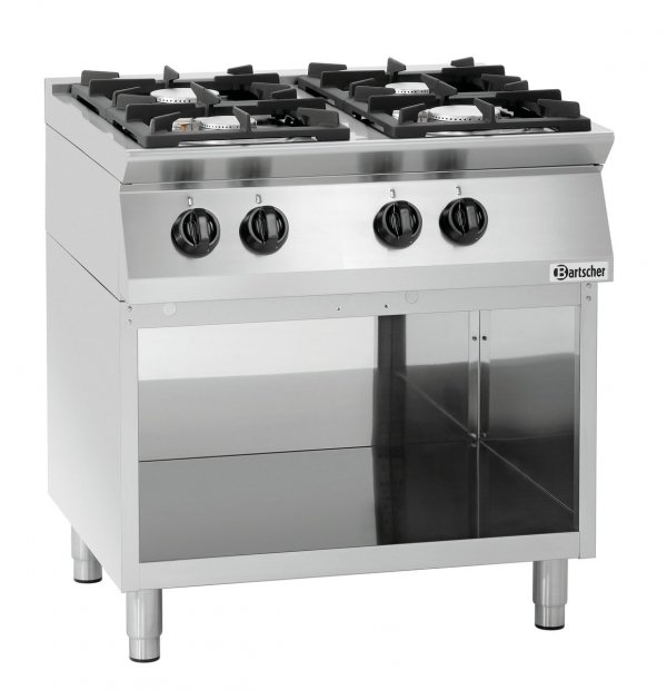 KUCHNIA GAZOWA 4-PALNIKOWA O ŁĄCZNEJ MOCY 19KW BARTSCHER 1582051 MFGO7040