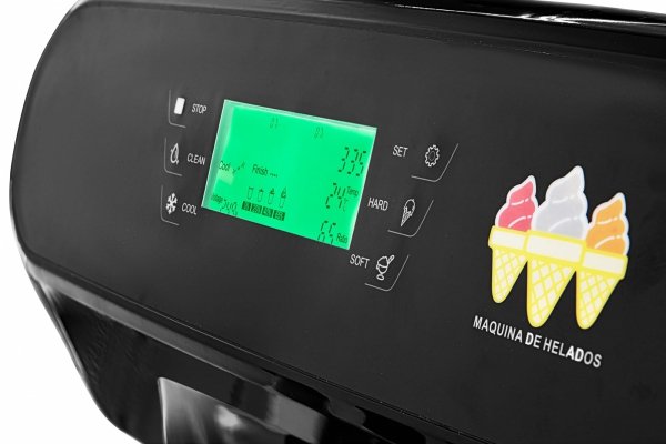 Maszyna do lodów włoskich | automat do lodów soft | 2 smaki + mix | nocne chłodzenie | wolnostojąca | 2x5,8l | RQX208CR