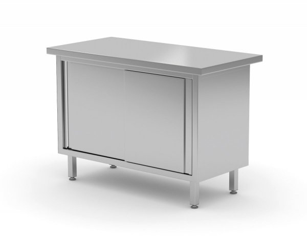 Stół centralny przelotowy z drzwiami suwanymi 800 x 700 x 850 mm POLGAST 127087P 127087P