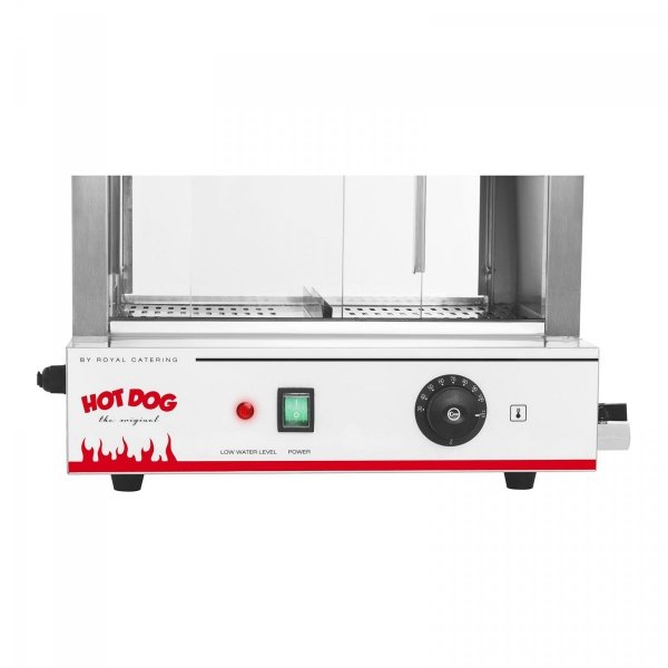 Podgrzewacz do hot dogów - 200 parówek / 50 bułek ROYAL CATERING 10010423 RCHW 2000