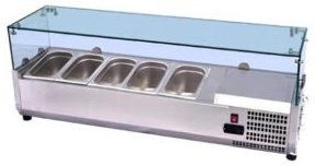 Nadstawka chłodnicza 5x GN1/4 Szron CS-1200
