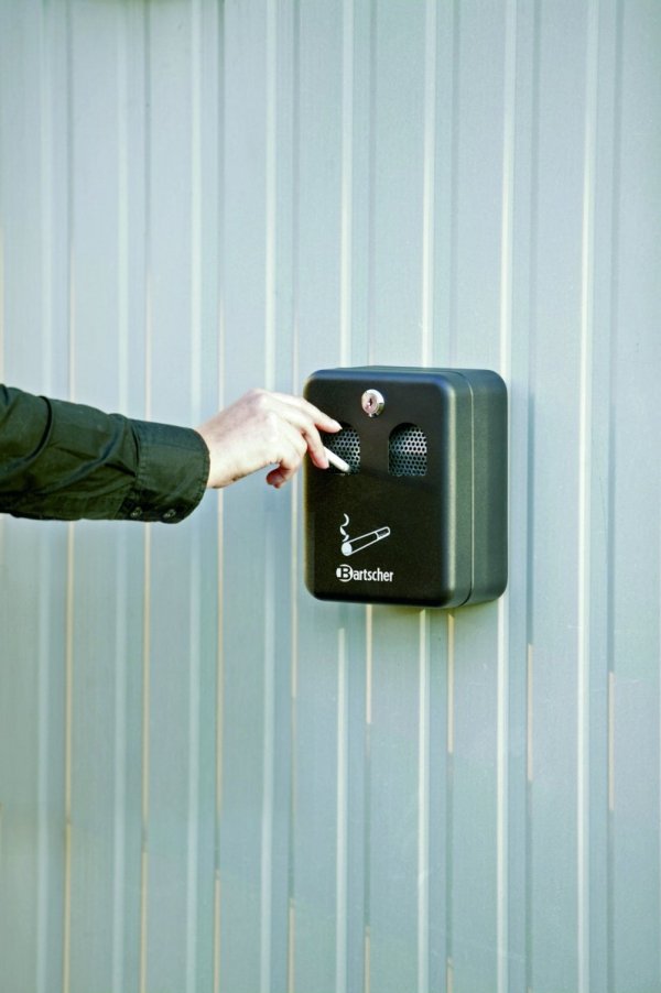 Popielniczka ścienna, czarna BARTSCHER 860000 860000