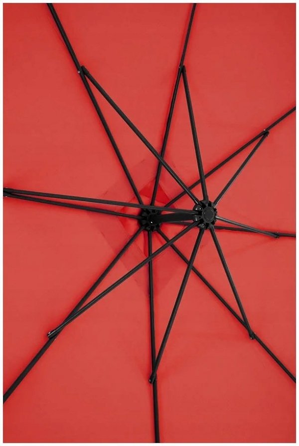 Parasol ogrodowy wiszący 250x250cm UNIPRODO 10250552 UNI_UMBRELLA_SQ250RE_N