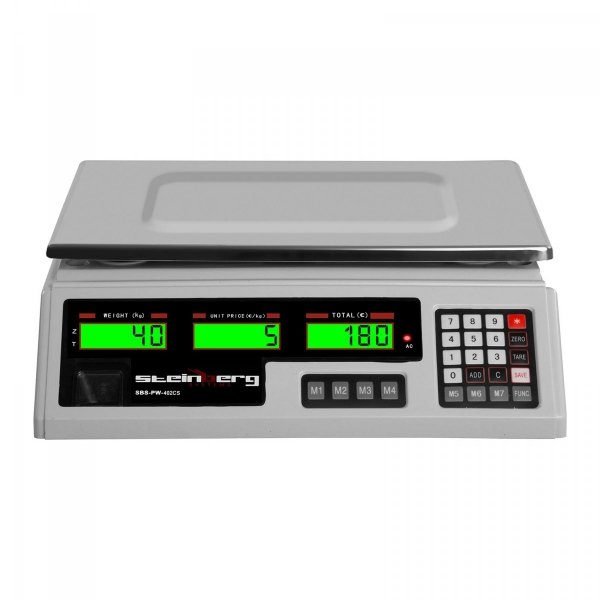 PRECYZYJNA WAGA KONTROLNA 40KG/2G STEINBERG 10030369 SBS-PW-402CS