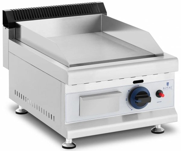 Grill gazowy - 35 x 40 cm - gładki - 3100 W - gaz ziemny - 0,02 bar R0YAL CATERING 10011694 RC-GG35020