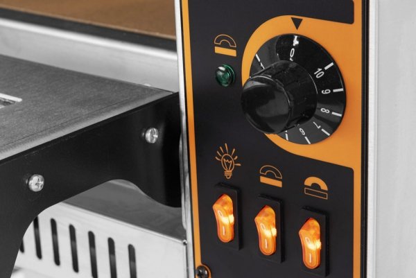 Piec do pizzy elektryczny | jednokomorowy | 6x36 | TOP 6 XL (TecPro6)