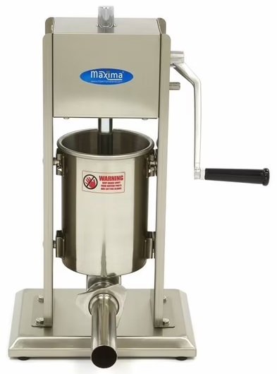 Nadziewarka do Kiełbasy i Churros Maszyna Churros Maker 3L - Pionowa - Stal Nierdzewna MAXIMA 09368050 8719632126270