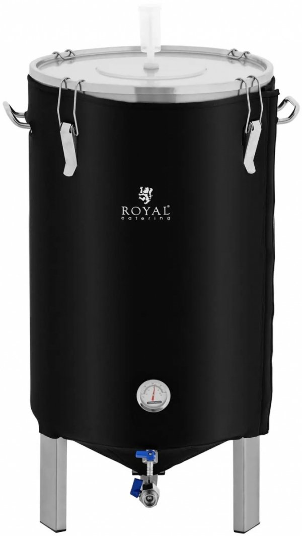  Pojemnik fermentacyjny - 70 l - 0-40°C - stal nierdzewna - płaszcz izolacyjny ROYAL CATERING 10012891 RCBM-70ICF